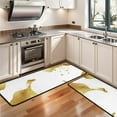 thumbnail image 3 of Kitchen Rugs Sets Of 2,White Gold Splash Pattern Anti Fatigue Kitchen Mat Rugs Non Slip Washable,Decorative Kitchen Floor Mats for Kitchen,Sink,Laundry,17"x47"+17"x47", 3 of 5