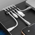 thumbnail image 5 of Organizador de clips para cables ZHAOCHENG PAQUETE DE 5 adhesivos, 5 of 5