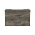 thumbnail image 2 of Modern Design with Sturdy Handles - Elevate Your Bathroom Experience with This Floating Vanity Sink, 2 of 4