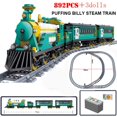 thumbnail image 1 of City Trains Flexible Tracks Forked Straight Curved Rails Switch Building Block Bricks High-Tech Creative Toys for kids gifts, 1 of 7