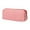 B, variant on Eqslft Cute Pencil Bag with Stripe Capacity Pencil Case Pencil Case Office Stationery Storage Bag Simple and Sturdy Multifunctional Cosmetic Bag