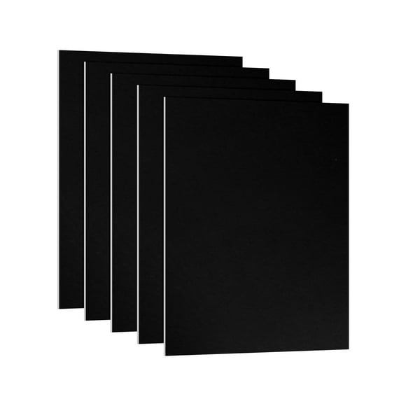 Lámina de aluminio anodizado PATIKIL 178x127x0,8 mm negra (5 piezas)