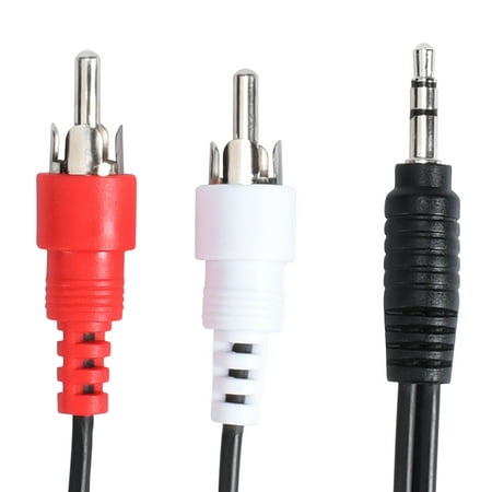 Onn 3.5 Mm Aux To Rca Stereo Cable, Audio Y Adapter Cable, 4 (Best Quality 3.5 Mm Audio Cable)