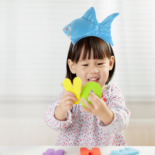 Diadema De Pez Divertida Para Fiestas – Accesorio De Pelo Suave De Animal Marino, Ideal Para Halloween Y Disfraces Creativos
