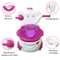 thumbnail image 3 of Baño Entrenador Bacinica Angelin Baby  Elefante con sonido, con dispensador, con tapa Rosa, 3 of 6