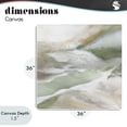 thumbnail image 4 of Stupell Industries Contemporary Serene Misty Landscape Canvas Art, 36 x 36, by Carol Robinson, 4 of 8