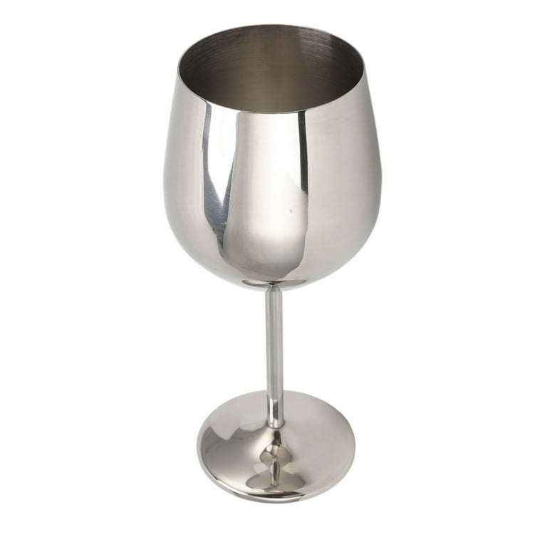 LiqCool Stainless Steel Wine Glass, Unbreakable Metal Wine Glasses Set of  4, Portable Stainless Wine…See more LiqCool Stainless Steel Wine Glass
