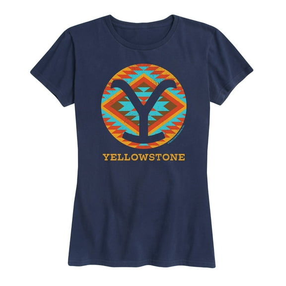 Yellowstone - Y Logo Saddle Blanket - Women's Short Sleeve Graphic T-Shirt