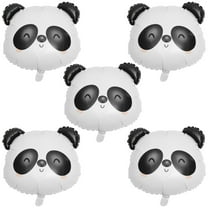 OUNONA  5 Pcs Panda Balloon Cartoon Animal Balloons Tear-resistant