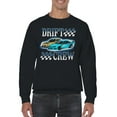 thumbnail image 2 of Drift Crew Racing Design Men's Sweatshirt, 2 of 3