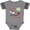Football Heather and Smoke, variant on Inktastic Someone in Michigan Loves Me Boys or Girls Baby Bodysuit