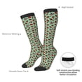 thumbnail image 4 of Pofeuu Ladybugs 3 Print Stockings, Adult Running Hiking Socks for Youth and Adult, 4 of 6