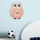thumbnail image 4 of Reloj colgante de pared de con forma de dibujos animados decorativos para , hogar que no hace tictac, decoración de guardería construcción Búho Baoblaze Relojes de pared, 4 of 7