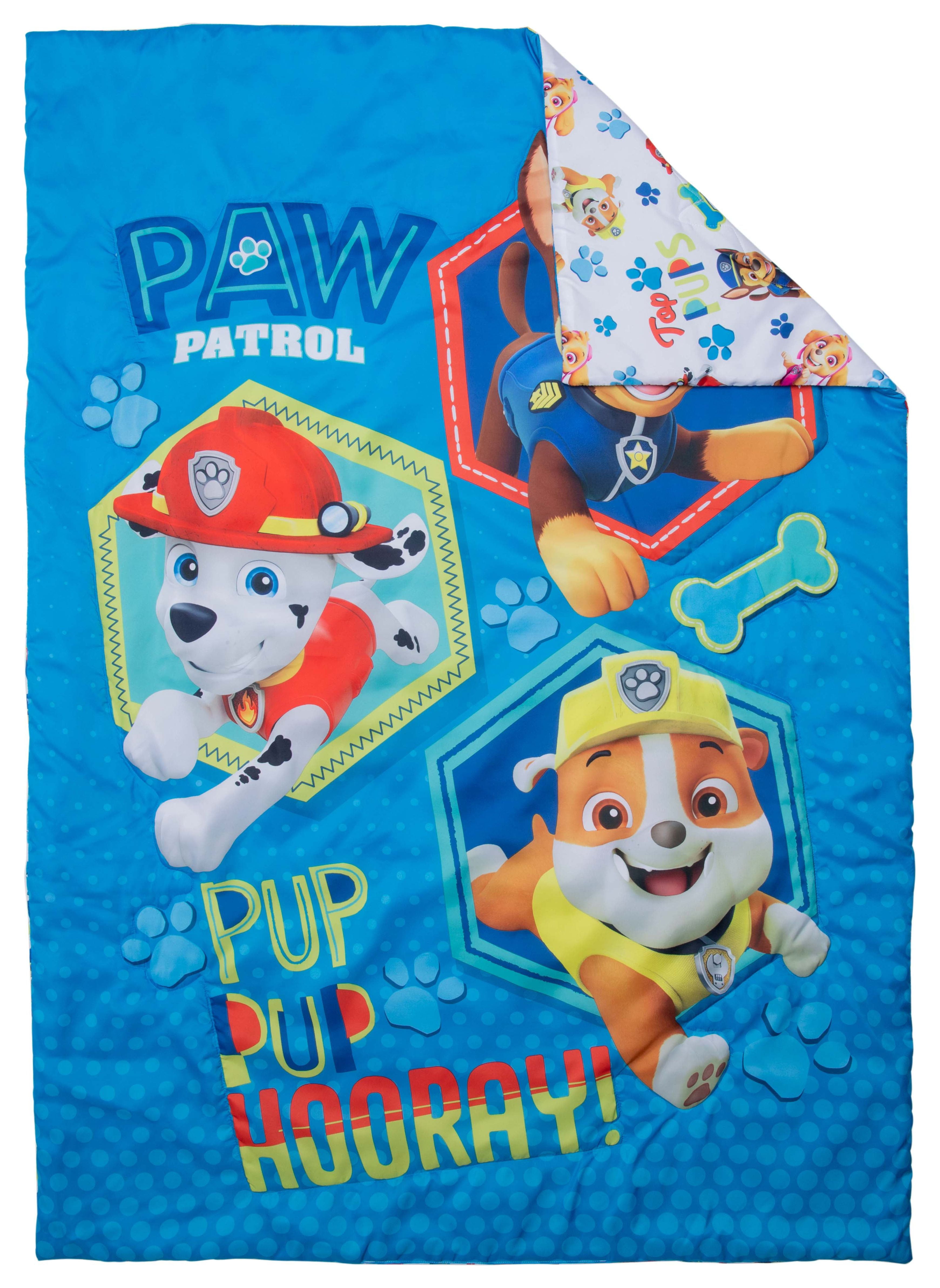 Paw Patrol 4 Piece Toddler Bedding Set Pup Pup Hooray Toddler
