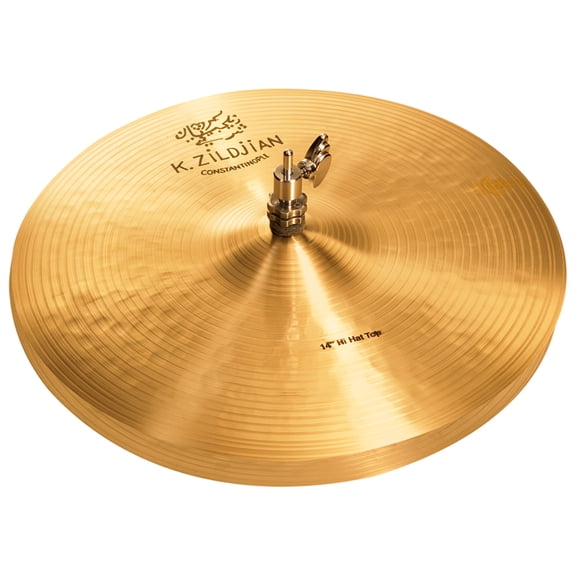 Pre-Owned ZILDJIAN K1071 14" K CONSTANTINOPLE TOP HI HAT DRUMSET CAST BRONZE CYMBAL NEW