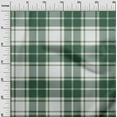 thumbnail image 3 of oneOone Cotton Flex Teal Green Fabric Check Plaid Diy Clothing Quilting Fabric Print Fabric By Yard 40 Inch Wide, 3 of 4