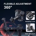 thumbnail image 4 of Pince NATO Réglable pour DJI Gimbals, Poignée en Silicone pour DJI RS 4/3/2/Pro/Mini, RSC 2 Ronin-S Stabilisateur Poignée-Grip-Clip, 4 of 6