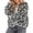 Black, variant on Women's Coats Lightweight Leopard Print Cardigan Knit Fall Outfits Clothes