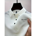 thumbnail image 1 of Classic men's casual POLO shirt soft and breathable MILAN pattern quick-drying top T-shirt, 1 of 6
