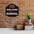 thumbnail image 2 of Heritage Plus Welcome Back To School Wall or Door Sign | Classroom Signage - Small, 2 of 9