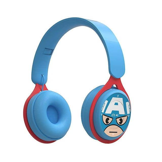 Mickey Mouse Spiderman Auriculares Bluetooth plegables Auriculares Auriculares