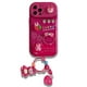 thumbnail image 1 of 3D Strawberry Cute Bear Alien Invisible Espejo Soporte Funda Para Teléfono Compatible Para iPhone 14 13 12 11 Pro Max Xr Xsmax Con Cadena Móvil Suave TPU Cubierta Trasera Carcasa, 1 of 4