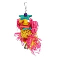 thumbnail image 4 of Shredder Toy, Durable Colorful Foraging Hanging Toy Natural  Cage Shredder Toy  For Small Birds For Training, 4 of 8