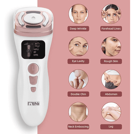 Hongfan USA Mini HIFU Machine LED Tightening Lifting Facial Beauty Device