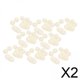 thumbnail image 1 of 2x40 Uds Pesca Sonajero Doble Accesorios De Pesca Campana De Pesca Sonajeros De Bagre, 1 of 8