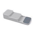 thumbnail image 2 of axGear Kitchen Drawer Organizer Tray for Knives Knife Block Cutlery Storage Grey, 2 of 7