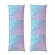 thumbnail image 1 of Balery Fantasy Gradient Funda Protectora para Almohada Corporal de Algodón Hipoalergénico con Cierre(55 x 21 pulgadas), Almohadas No Incluidas, 1 of 7
