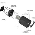 thumbnail image 2 of Bran Led Camping Lamp Solar, Waterproof Led Camping Lantern, Emergency Lamp, Built -in 3000mah Battery For Hiking, Fishing, Sos, Failures zhangyuxiang LED, 2 of 2