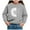 Grey, variant on Zshosam Sweatshirts for Teens No Hood Toddler Sweatshirt Baby Boy Girl Long Sleeve Crewneck Sweatshirts Pullover,White 3 Years