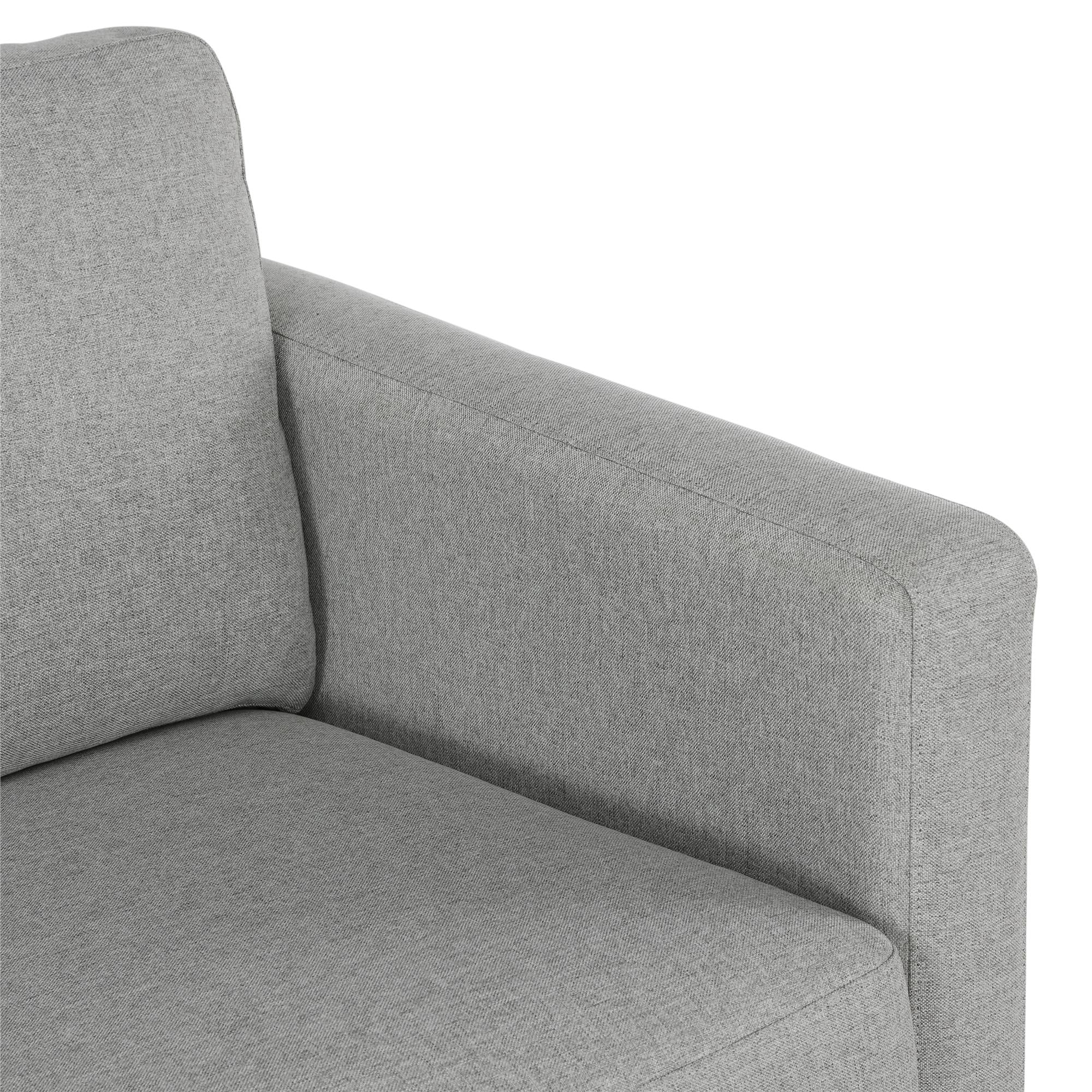 DHP Lexington Sofa, Gray Linen