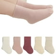thumbnail image 3 of AJZIOJIRO 5 Pairs Baby Girls Knee High Long Socks Toddler Cartoon Cotton Socks for 0-12T Infant Boys Autumn Thigh High Socks, 3 of 9