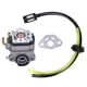 thumbnail image 2 of Kit De Carburador, Reemplazo Perfecto Del Kit De Carburador De Alta Dureza Y Alta Resistencia Duradero Para Jardinería Para Soplador BHX2500 BHX2500V, 2 of 7