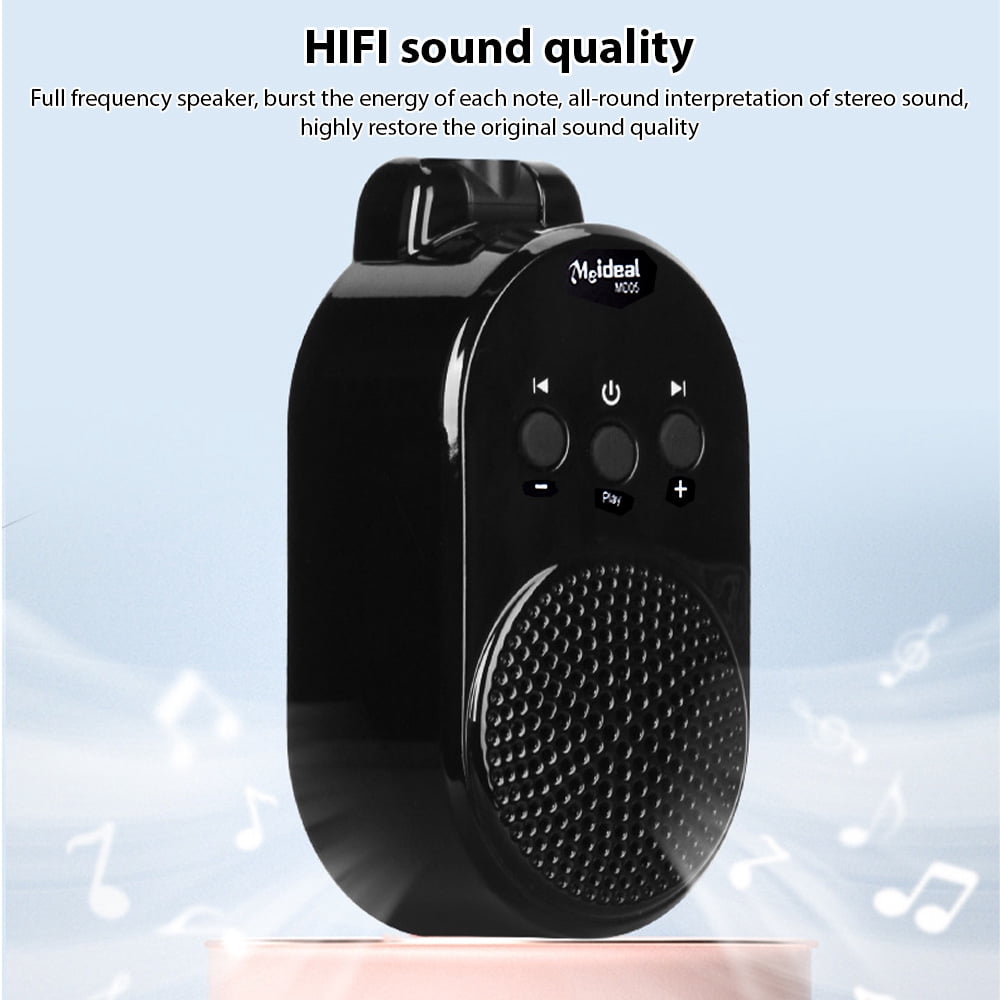 5W Guitar Amp BT Portable Plug-in Speaker for All Electric Guitars Wind Instruments Practice Amplifier Type-C Rechargeable 270 Degrees Rotatable Plug and Play