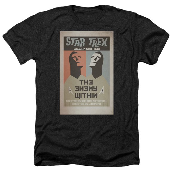 Star Trek - Tos Episode 5 - Heather Short Sleeve Shirt - XXX-Large