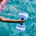 thumbnail image 2 of Barra con mancuernas acuáticas, barra acuática, aeróbic acuático, entrenamiento, adultos, niños, deportes profesionales, mancuerna de aeróbic acuático Azul, 2 of 8