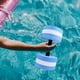 thumbnail image 2 of Barra de mancuernas acuática ligera para piscina, equipo de ejercicio de resistencia para hombres Azul, 2 of 9