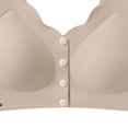 thumbnail image 3 of Bixock Plus Size Bra for Women Push Up Bra Wireless Bra Floral Lace Thin Side Coverage Abjustable Straps Women Under Wear, 3 of 5