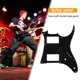 thumbnail image 3 of Tnstrumento Musical Cubierta de placa de golpeador de guitarra de doble orificio de pastilla de PVC para Ibanez RG20 (negro) Tmvgtek Para Estrenar, 3 of 9