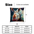 thumbnail image 5 of Rhinoceros Stylish Velvet Throw Pillow Covers Inserts Set of 2 for Bed & Chair - Unique Patterns, 16x16, 18x18, & 20x20 Inches for Any Occasion!, 5 of 6