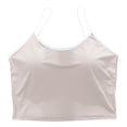 thumbnail image 2 of MuXiKeJi Clothes Womens Cotton Camisole Adjustable Strap Tank Tops with Shelf Bra Stretch Undershirts, 2 of 4