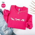 thumbnail image 4 of Quicksilver Onyx Sweatshirt, Snow Fox Crewneck, Fantasy Bookful Merch, Romantasy Gift, Brimstone, Saeris Fane Callie Hart Merch, Kingfisher, 4 of 5