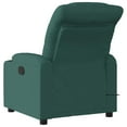 thumbnail image 3 of vidaXL Massage Recliner Chair Dark green, 3 of 5