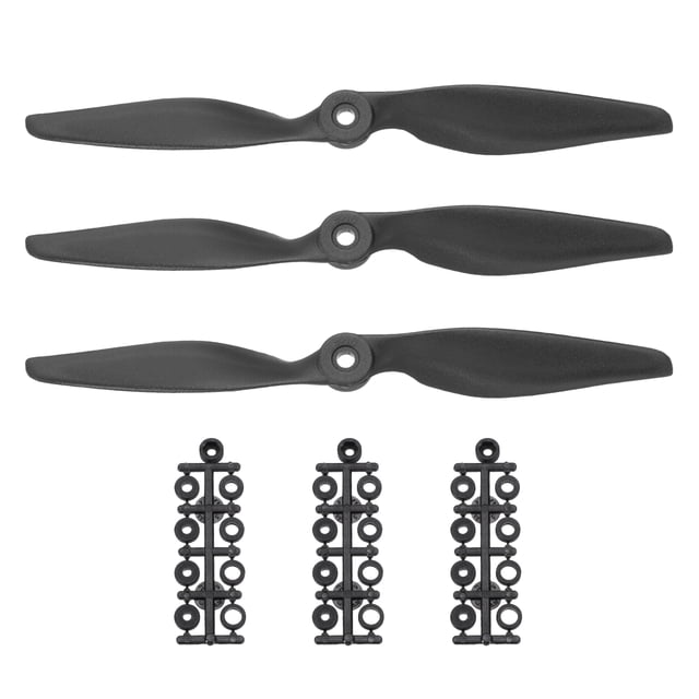 Uxcell 3 Pairs 9x6 Inch Propeller RC Propellers 2-Vane Blades Props with Washer for RC Airplane Aircraft Prop Controlled Airplanes Lightweight Drones, Black