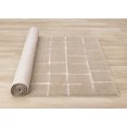 thumbnail image 5 of Rug Branch Contemporary Stripes, Tonal/Solid, Trellis Grey Indoor Area Rug - 5' x 8', 5 of 8