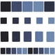 thumbnail image 3 of Cateissary Parches adhesivos de tela Jean, Kit de reparación de ropa DIY ovalado Rectangular cuadrado con bolsa de costura Type1 Cateissary CBP147858, 3 of 6