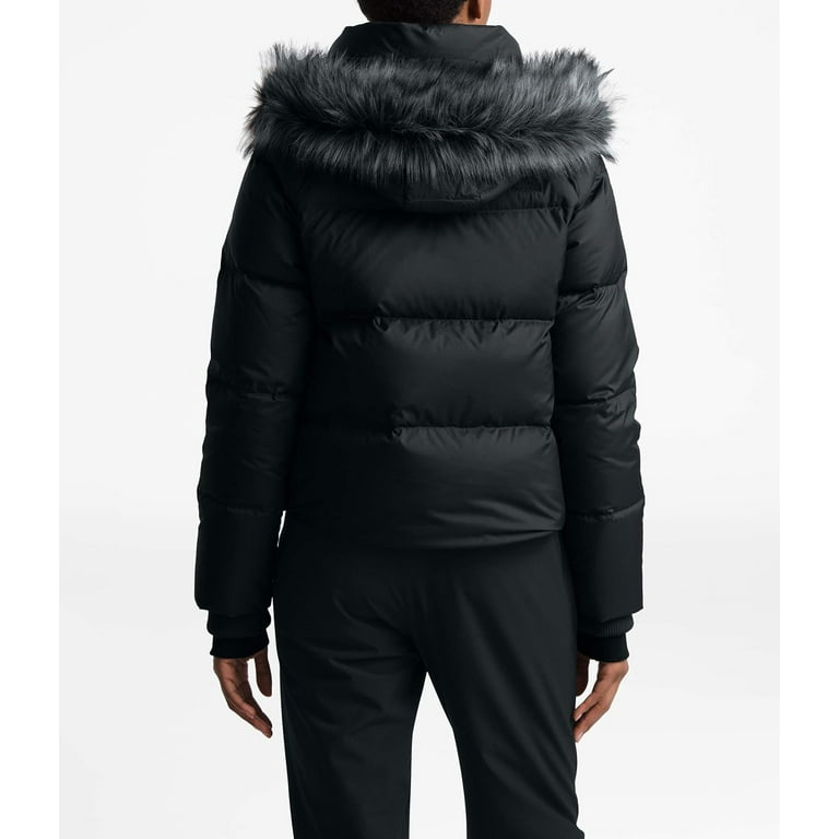 The North Face Women s Dealio Down Crop Jacket Walmart